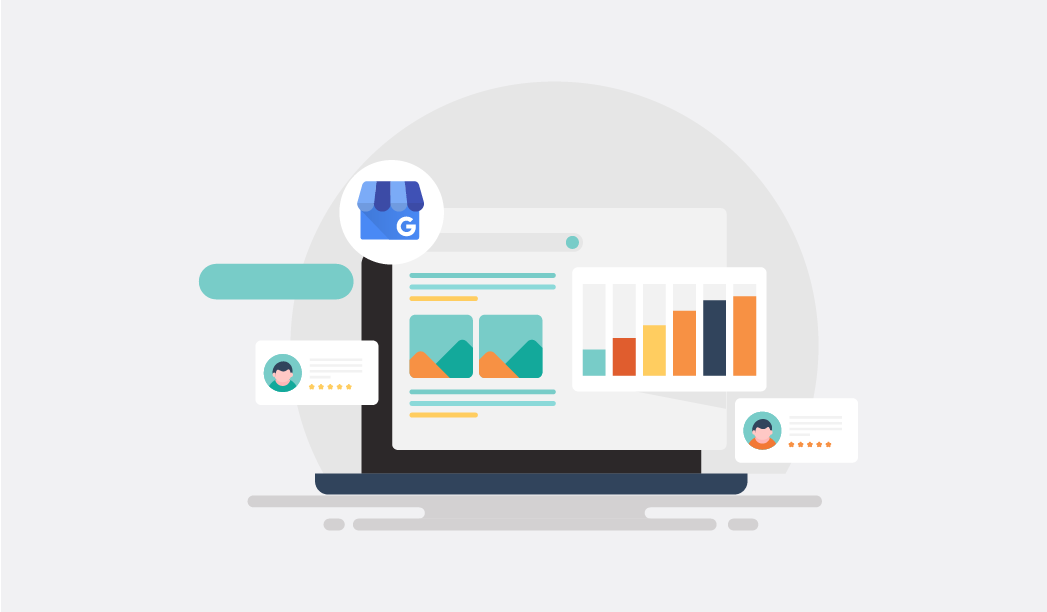 Google Business Profile dashboard with business insights and analytics
